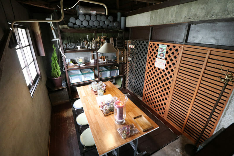西山蝋燭店の手作り体験