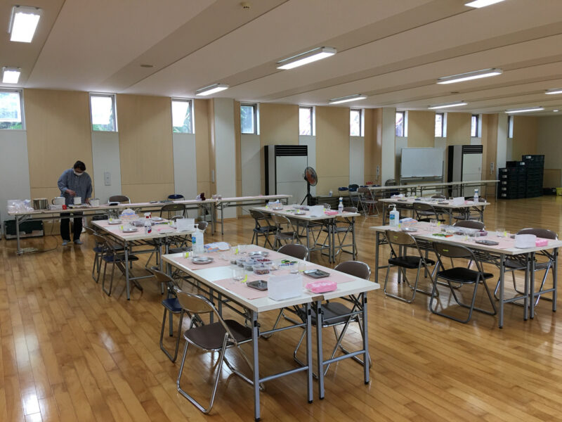 キャンドル体験作り出張教室
